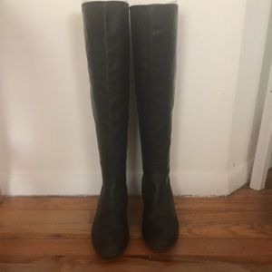 Lanvin wedge boots size 6